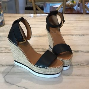 See by Chloe ‘Glyn' Espadrille Wedge Sandal